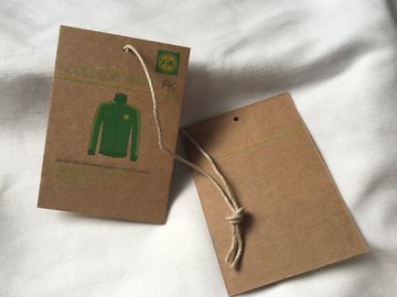 Brown Kraft Hang Tags, Eco-friendly, Recycled Tags